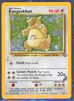 Pokemon Cards - Kangaskhan 5/64 - Jungle Set - eBay Live Sun 12th 6:30pm - Image 1