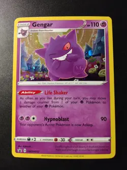 Pokemon Promo Card - Gengar SWSH052 SWSH: Sword & Shield Promo Cards Holo - Image 1