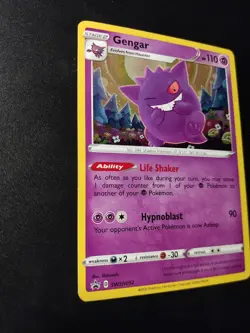 Pokemon Promo Card - Gengar SWSH052 SWSH: Sword & Shield Promo Cards Holo - Image 2