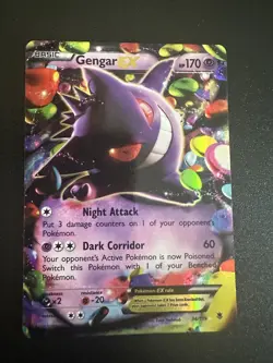 Pokemon TCG Gengar Phantom Forces 34/119 Holo Holo Rare EX Card VLP - Image 1