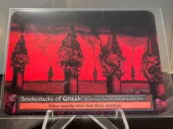 Sorcery Contested Realm Beta Regular Unique Site Smokestacks of Gnaak NM - Image 2