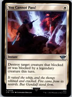 Magic The Gathering You Cannot Pass! 38 Lord Of The Rings - Image 1