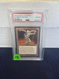 PSA 8 1995 MTG Adarkar Sentinel - Image 1