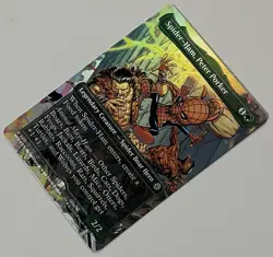 MTG Marvel’s Spider-Man Spider-Ham Legendary Creature RARE FOIL #0201 - Image 3