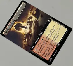 MTG EOE Commander Radiant Summit Land - Mountain Plains RARE REGULAR #0043 - Image 2