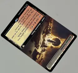 MTG EOE Commander Radiant Summit Land - Mountain Plains RARE REGULAR #0043 - Image 4