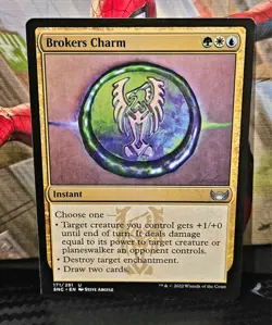 magic the gathering - Brokers Charm - Instant - Uncommon - Green, White, Blue - Image 1