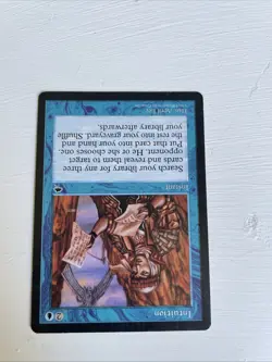 Intuition Tempest Magic the Gathering Card MTG - Image 2
