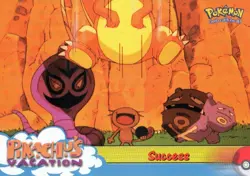 Pokemon Success Card Pikachu's Vacation Topps Black Logo - Image 1