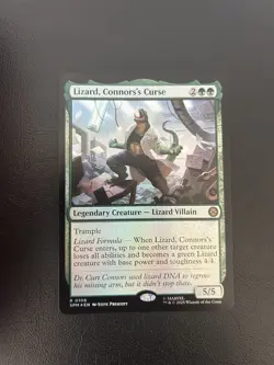 Lizard Conners Curse - (Foil) Mtg: Marvel's Spider-Man Rare 106 - Image 1