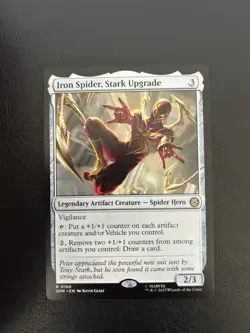 Iron Spider Stark Upgrade - Mtg: Marvel's Spider-Man Regular Rare 166 - Image 1