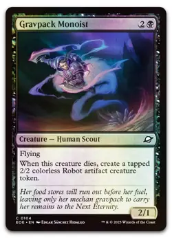 Gravpack Monoist #104 (Foil) (NM) Edge of Eternities EOE Magic MTG - Image 1
