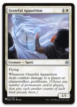 Grateful Apparition #017/264 (NM) List Reprints LIST LIST Magic MTG - Image 1