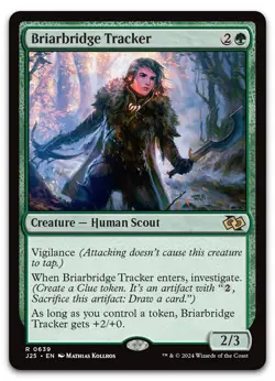 Briarbridge Tracker #639 (NM) Foundations Jumpstart J25 Magic MTG - Image 1