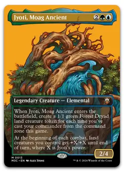Jyoti, Moag Ancient (Borderless) #13 (NM) Modern Horizons 3 M3C Magic MTG - Image 1