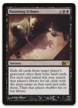 Haunting Echoes #99 (LP) Magic 2011 M11 Magic MTG - Image 1