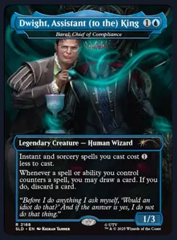 👑 MTG Secret Lair PRESALE (Foil) The Office - Dwight's Destiny - SEALED 👑 - Image 3