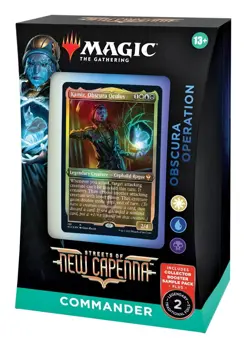 MTG Magic Streets of New Capenna Commander Deck - Obscura Operation - Sealed 195166121468 - Image 1
