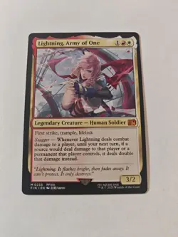 Lightning, Army of One #0233 (Regular) MTG Final Fantasy Mythic English - NM - Image 1