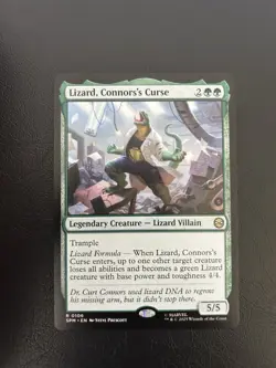Lizard Connors's Curse - Mtg: Marvel's Spider-Man Regular Rare 106 - Image 1