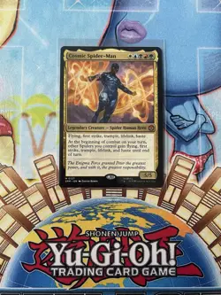 Mtg Spider-Man Cosmic Spider-Man Mythic 0127 Regular Non Foil NM Card - Image 1