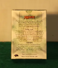 MTG Future Sight REBELS UNITE Theme Deck--Factory Sealed--Plus BCW Deck Guards - Image 3