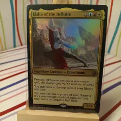 MTG FOIL Elsha of the Infinite - Commander 2019 #40 - Image 1