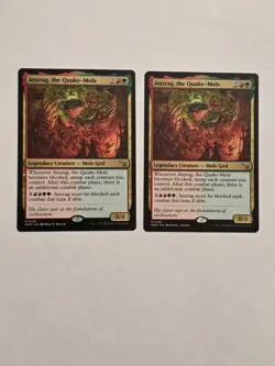 2x Anzrag, The Quake-Mole - Murders at Karlov Manor - Near Mint - MTG - Image 1