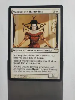 Masako the Humorless Champions of Kamigawa Magic The Gathering MTG Card - Image 1