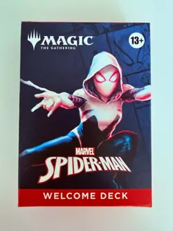 Magic The Gathering Spider-Man Welcome Deck RED Spider Gwen NEW SEALED MTG NYCC - Image 1