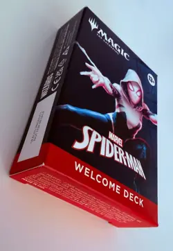 Magic The Gathering Spider-Man Welcome Deck RED Spider Gwen NEW SEALED MTG NYCC - Image 2