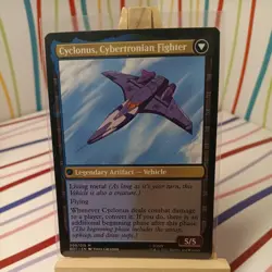 MTG Cyclonus, the Saboteur Universes Beyond Transformers #9 Magic Card Mythic NM - Image 2