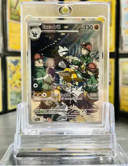 Excadrill 174/162 Illustration Rare Holo Pokemon Card NM Condition Never Played - Image 1