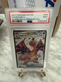 PSA 9 Mint Charizard ex SVP 056 Pokemon Scarlet Violet Promo Full Art - Image 1