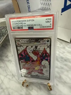 PSA 9 Mint Charizard ex SVP 056 Pokemon Scarlet Violet Promo Full Art - Image 2