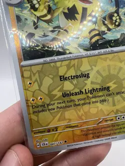 Electivire - 047/142 - Reverse Holo - SV07: Stellar Crown - Pokemon TCG - Image 4