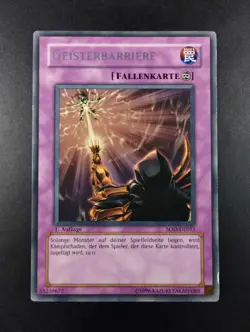 YUGIOH 2004 | SPIRIT BARRIER | SOD-DE051 | 1ST | GERMAN | VERY GOOD (MP) | RARE - Image 1