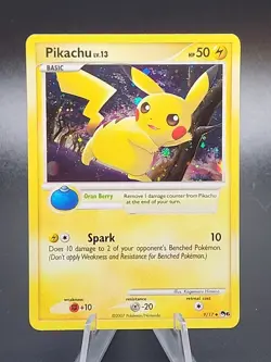 2007 Pokemon POP Series 6 Pikachu Holo #9/17 L - Image 1