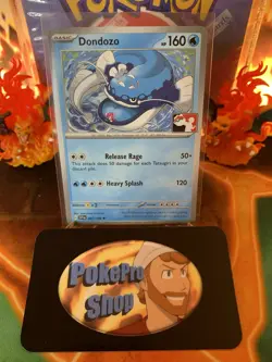 2023 Play! Pokemon Prize Pack Series 3 Dondozo 61 - NM - Image 1