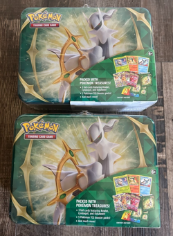 Pokemon TCG - Arceus Collector Chest Tin Spring 2022 - Lot of 2 Sealed - Image 2