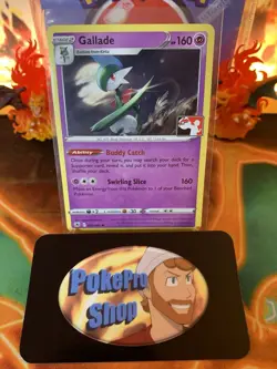 2023 Play! Pokemon Prize Pack Series 3 Gallade 62 - NM - Image 1