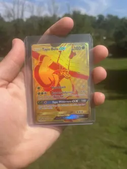 Pokemon TCG Tapu Bulu GX Hidden Fates SV91/SV94 Holo Secret Rare - Image 1