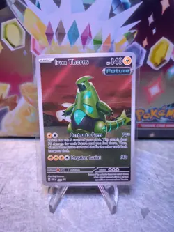 2024 Pokemon Scarlet And Violet Promo Iron Thorns 098 Illustration Rare - Image 1