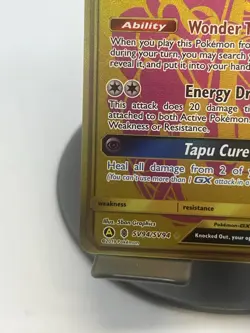 Pokemon TCG Tapu Lele GX SV94/SV94 Hidden Fates: Shiny Vault Holo Rare NM - Image 5