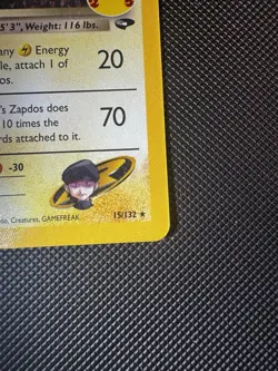 Pokemon Celebrations Rocket's Zapdos Holo Card 15/132 25th Anniversary Edition - Image 3