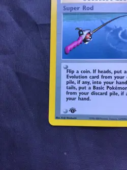 Pokemon Cards: Neo Genesis 1st Edition Common: Super Rod 103/111 - Image 5