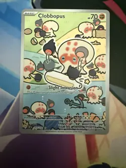 Clobbopus 207/191 Surging Sparks Illustration Rare Full Art Holo Pokemon TCG NM - Image 1