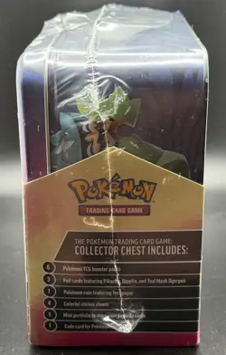 Pokemon Surging Sparks Stellar Crown Collector Chest Tin, Fall 2024 *SEALED* - Image 2