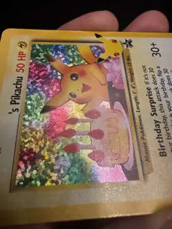 Pokemon TCG Birthday Pikachu Promo 24 - Celebrations 25th Anniversary Set NM - Image 5