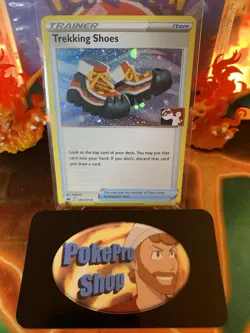 2023 Play! Pokemon Prize Pack Series 3 Trekking Shoes 145 Cosmos Holo - NM - Image 1